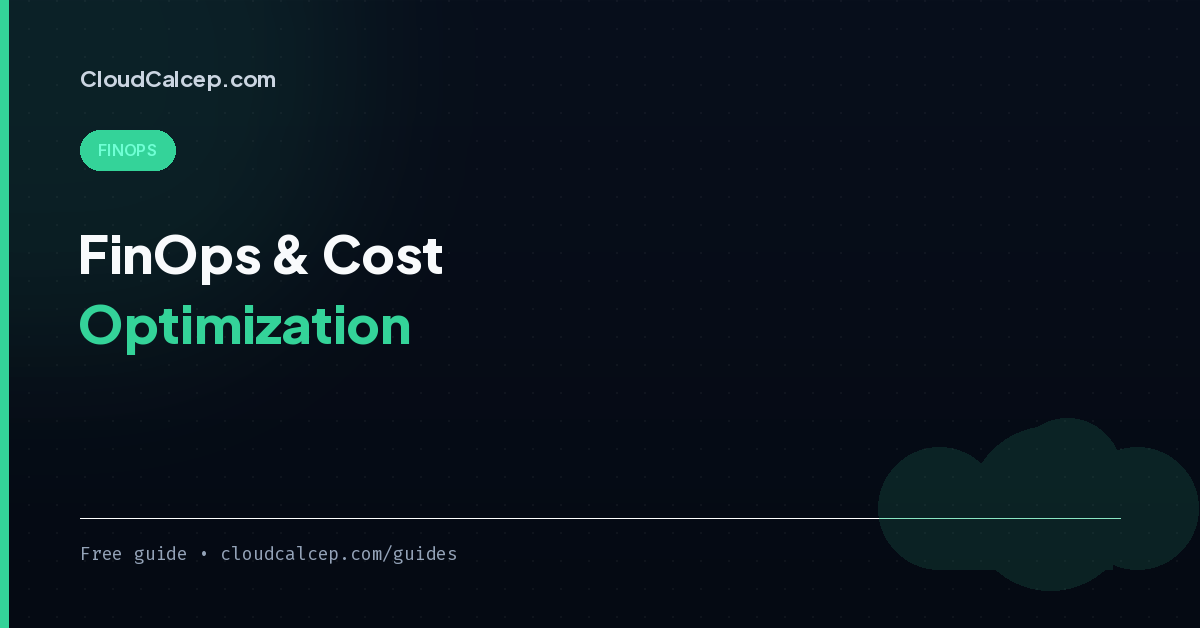 FinOps & Cloud Cost Optimization: 20 Strategies for 2026 | cloudcalcep.com